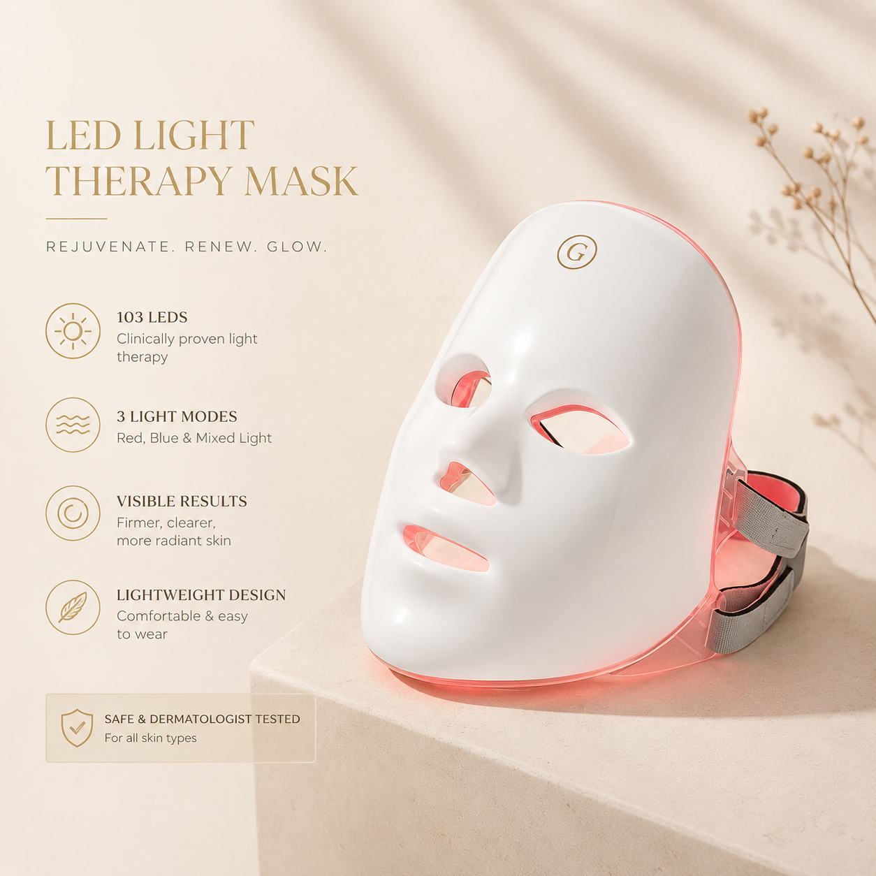 Glamour Solutions Radiance LED Face Mask