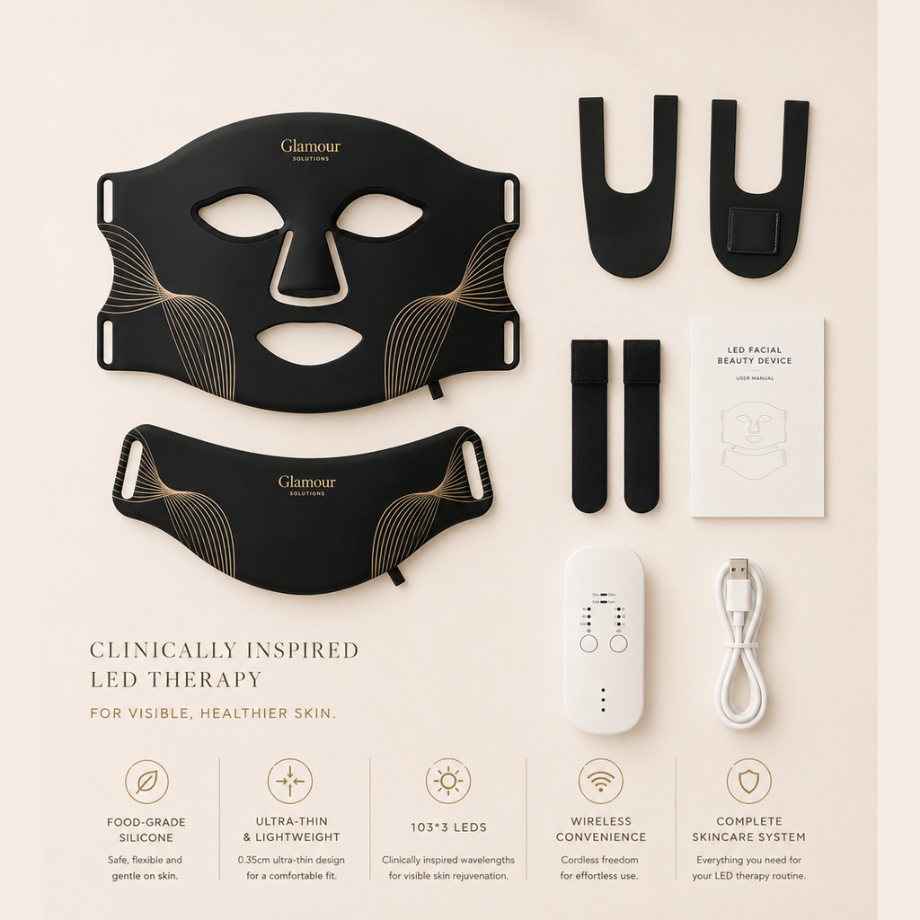 Glamour Solutions Radiance Pro LED Face & Neck Mask